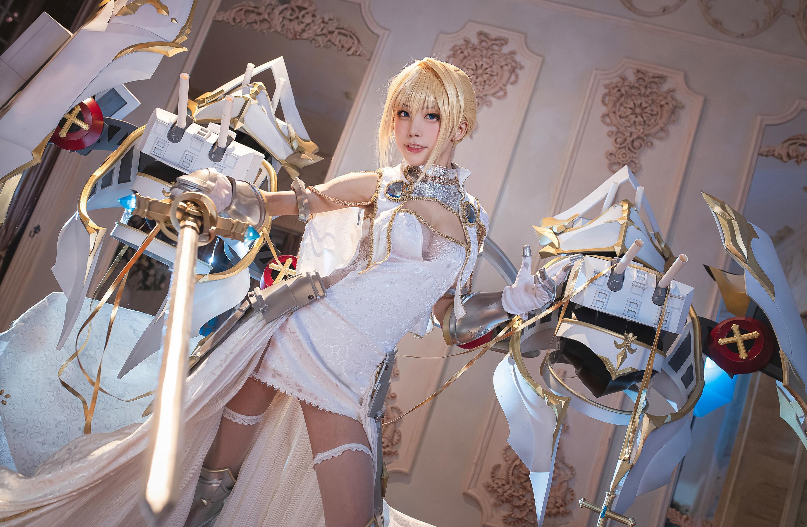 [网红COSER] 水淼aqua – 圣女贞德 写真集(14)