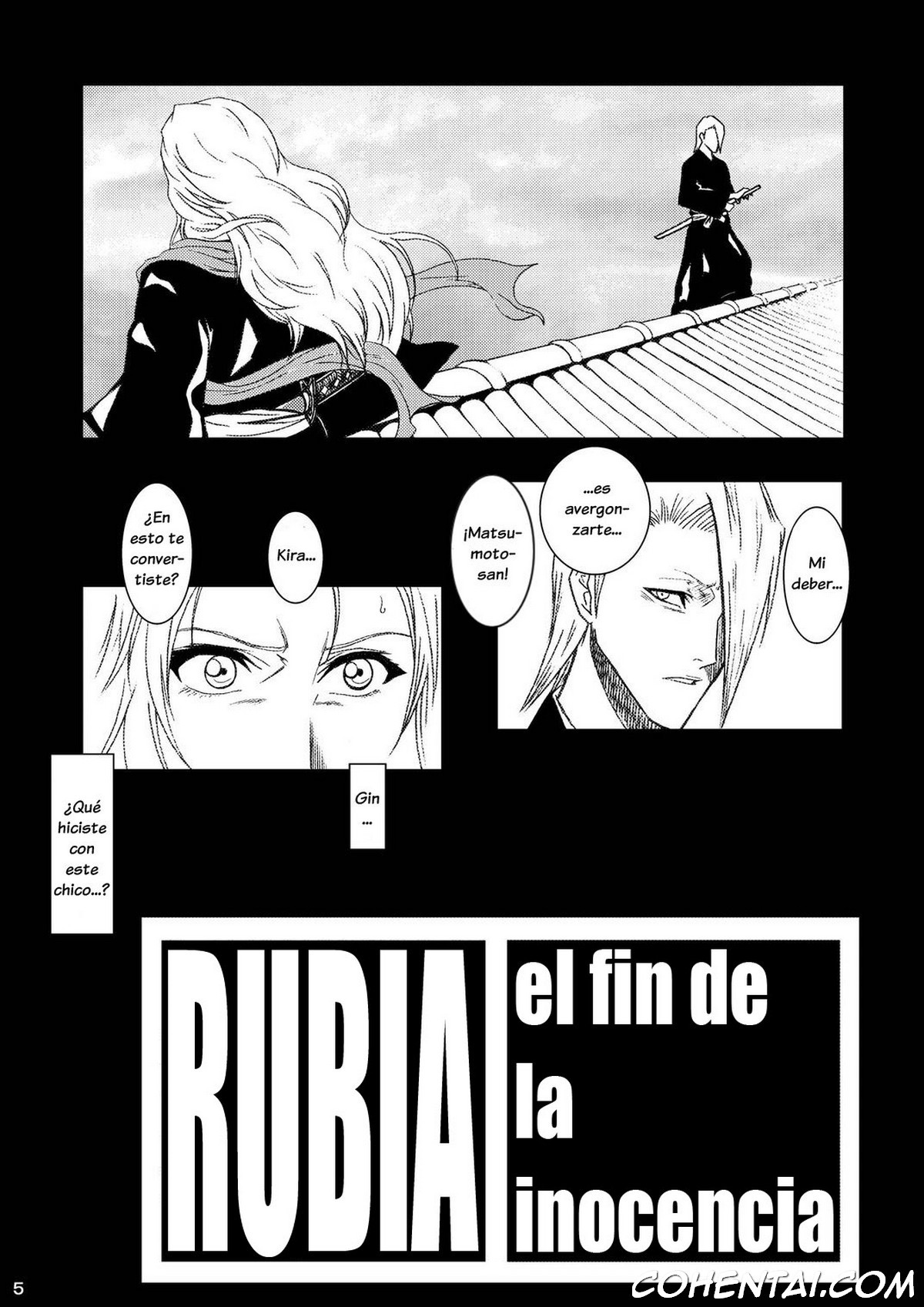 Blonde – Midare Kiku (Bleach) xxx comics manga porno doujin hentai español sexo 