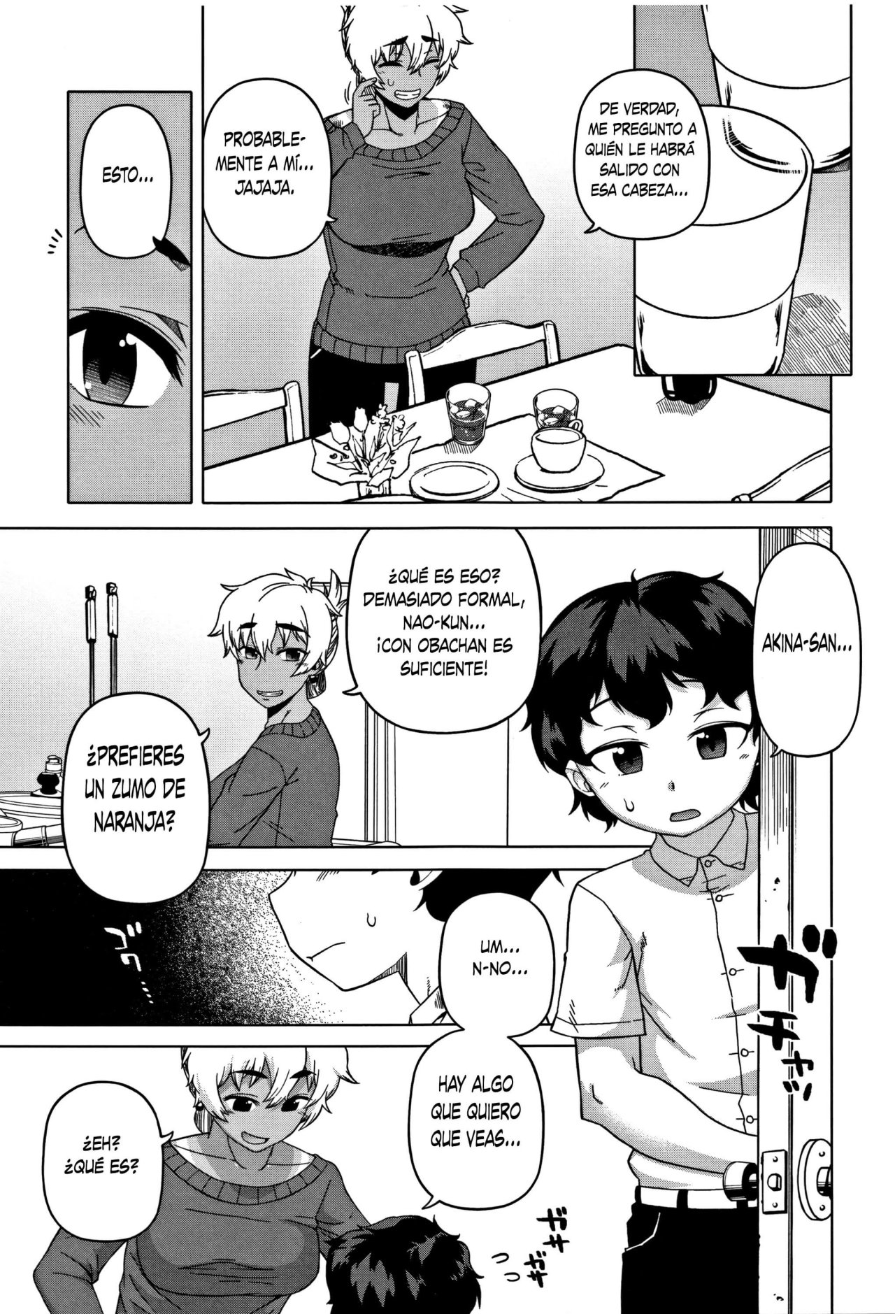 Hitozuma A-San To Musuko No Yuujin N-Kun parte 1 - 9