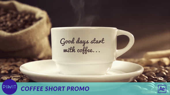 Coffee Short Promo - VideoHive 40756642