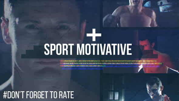 Sport MotivativeDynamic Glitch - VideoHive 11724733