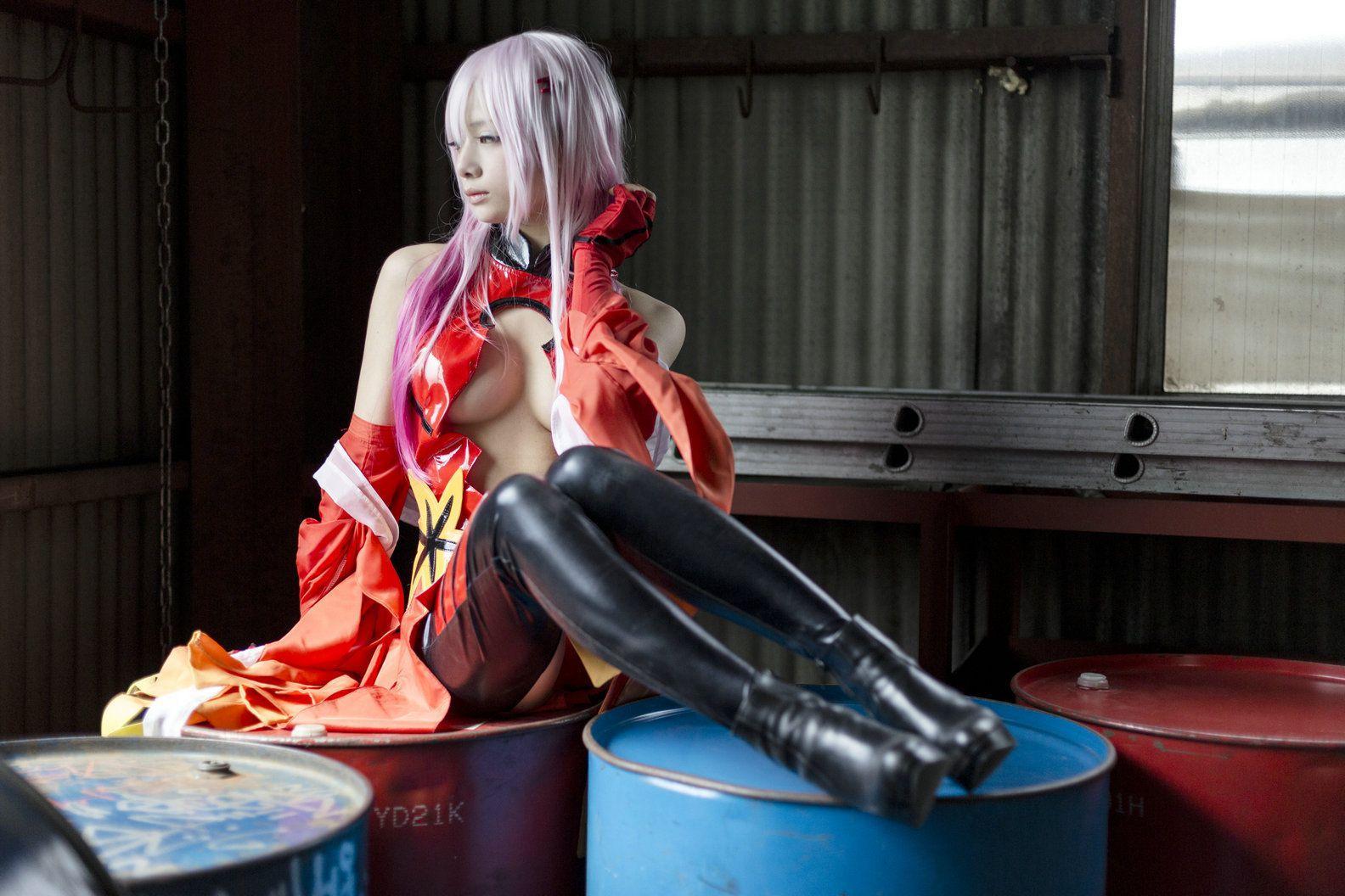 うさ吉 《Guilty Crown》Yuzuriha Inori [Flameworks] 写真集(32)