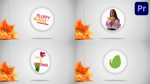 Fluffy Sunny Presentation Premiere Pro Mogrt - VideoHive 50958501