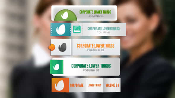 Corporate Lower Thirds Vol1 - VideoHive 8585455