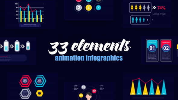 Abstract Infographics Vol.49 - VideoHive 28113654