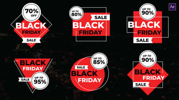 Black Friday Titles - VideoHive 40658848