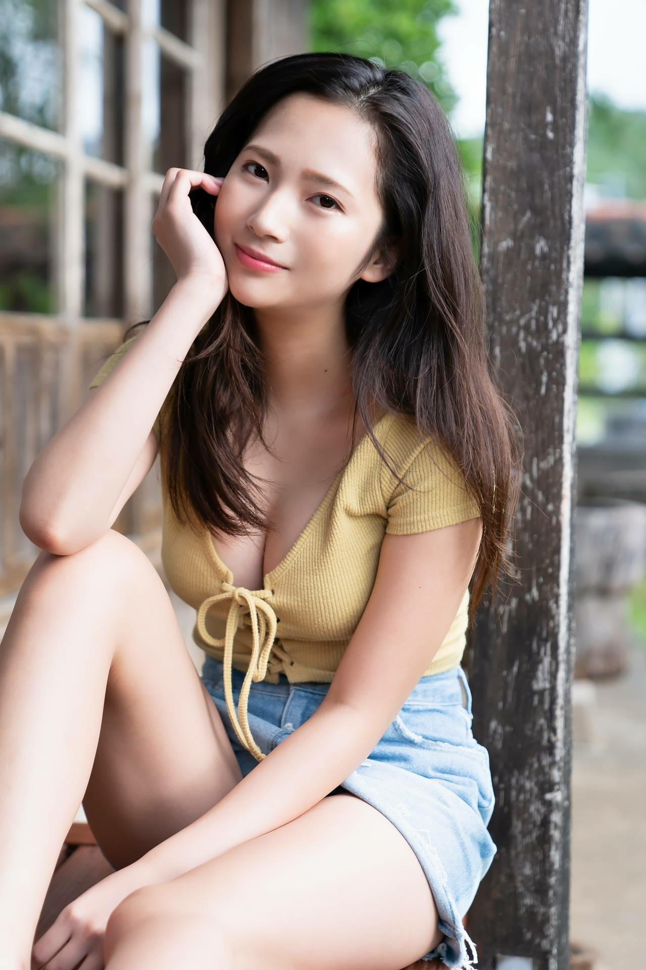 Miho Machiyama 街山みほ, idolpost 写真集 「煌めく紺碧の」 Set.06(10)