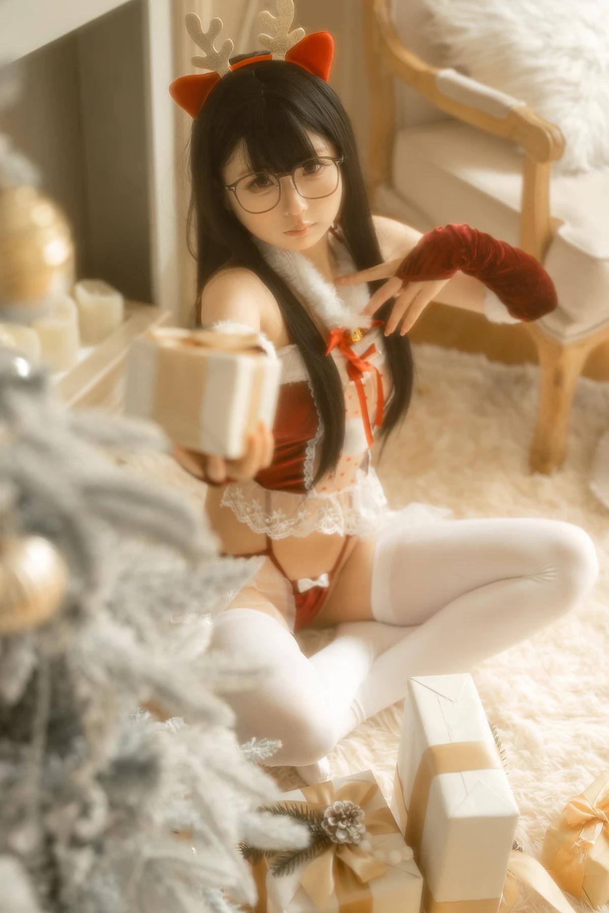 Cosplay 幼水铃衣 – 圣诞小鹿(10)