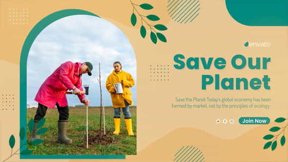Save The Earth | Volunteer - VideoHive 35490721