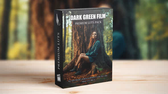 Dark Green Aesthetic Luts Enhance Your Forest Travel Videos With Cinematic Quality - VideoHive 49921868