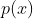 p(x)