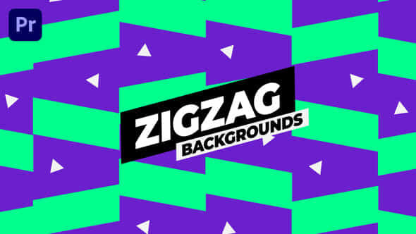 Zigzag Backgrounds - VideoHive 50910185