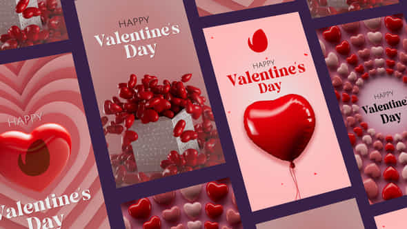 Valentines Day Stories - VideoHive 50685598