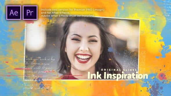 Drop Inked Inspiration Slides - VideoHive 31738796