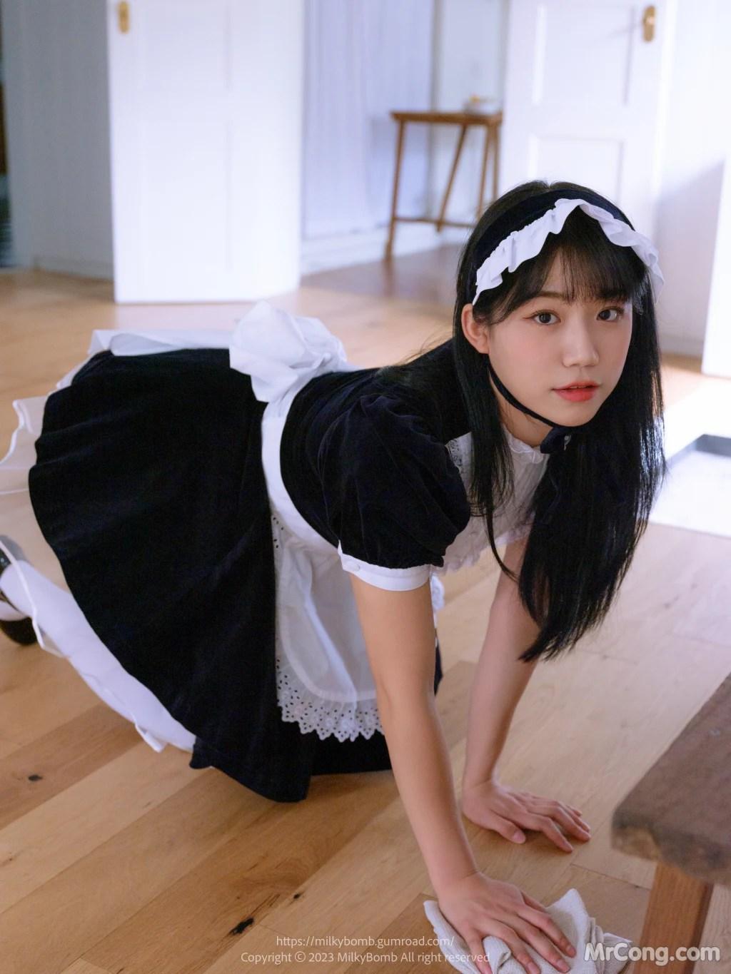 [MilkyBomb] Yui: Vol.3 Maid (291 photos )(65)