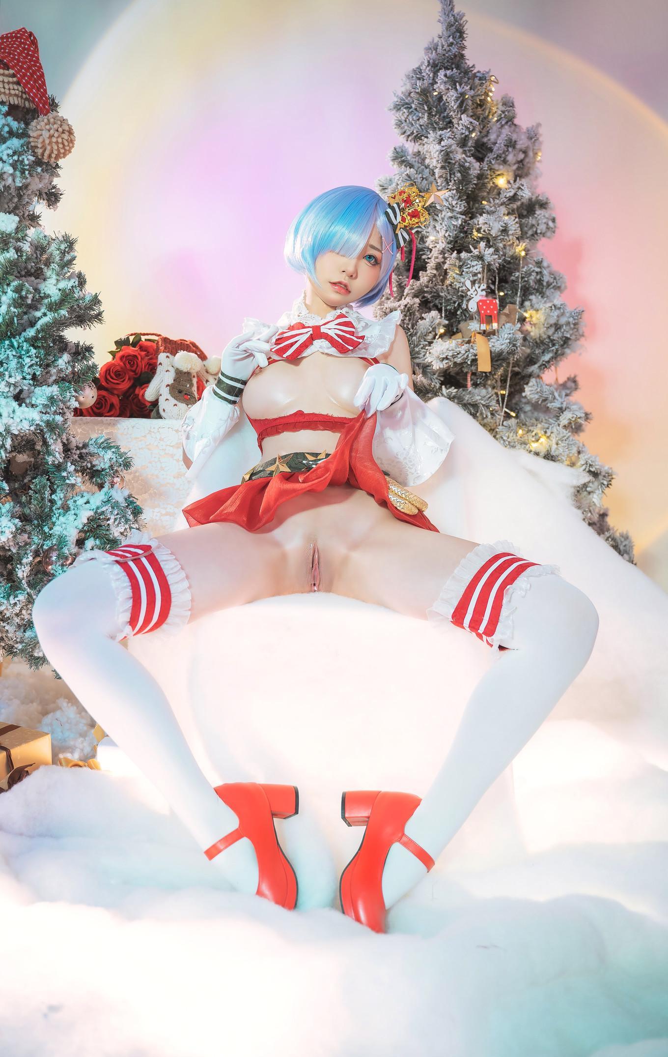 Nekokoyoshi 爆机少女喵小吉, 写真集 Christmas Begins(40)