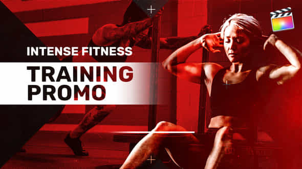 Intense Fitness Training - VideoHive 32538258