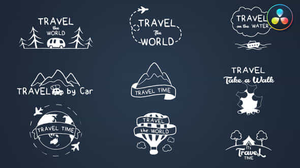 Travel titles - VideoHive 44544484