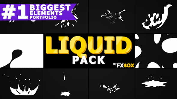 Hand Drawn Liquid Elements And - VideoHive 21136706