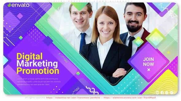 Digital Marketing Promo Slideshow - VideoHive 35336008