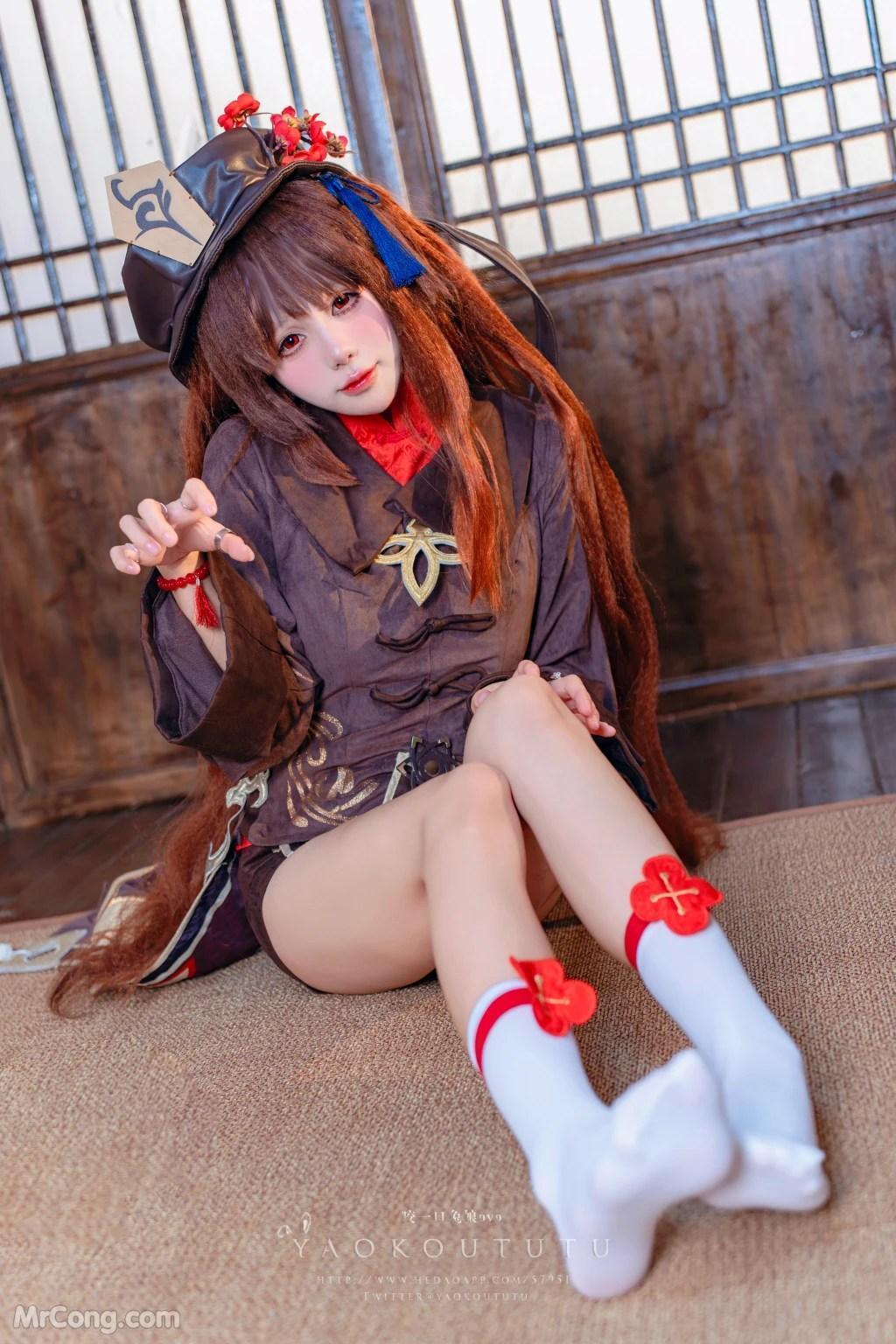 Coser@黏黏团子兔: 往生堂堂主胡桃&ミチノチモシーキミノキモチ (66 photos )(3)
