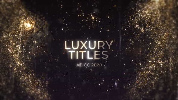 Luxury Awards Titles - VideoHive 40245405