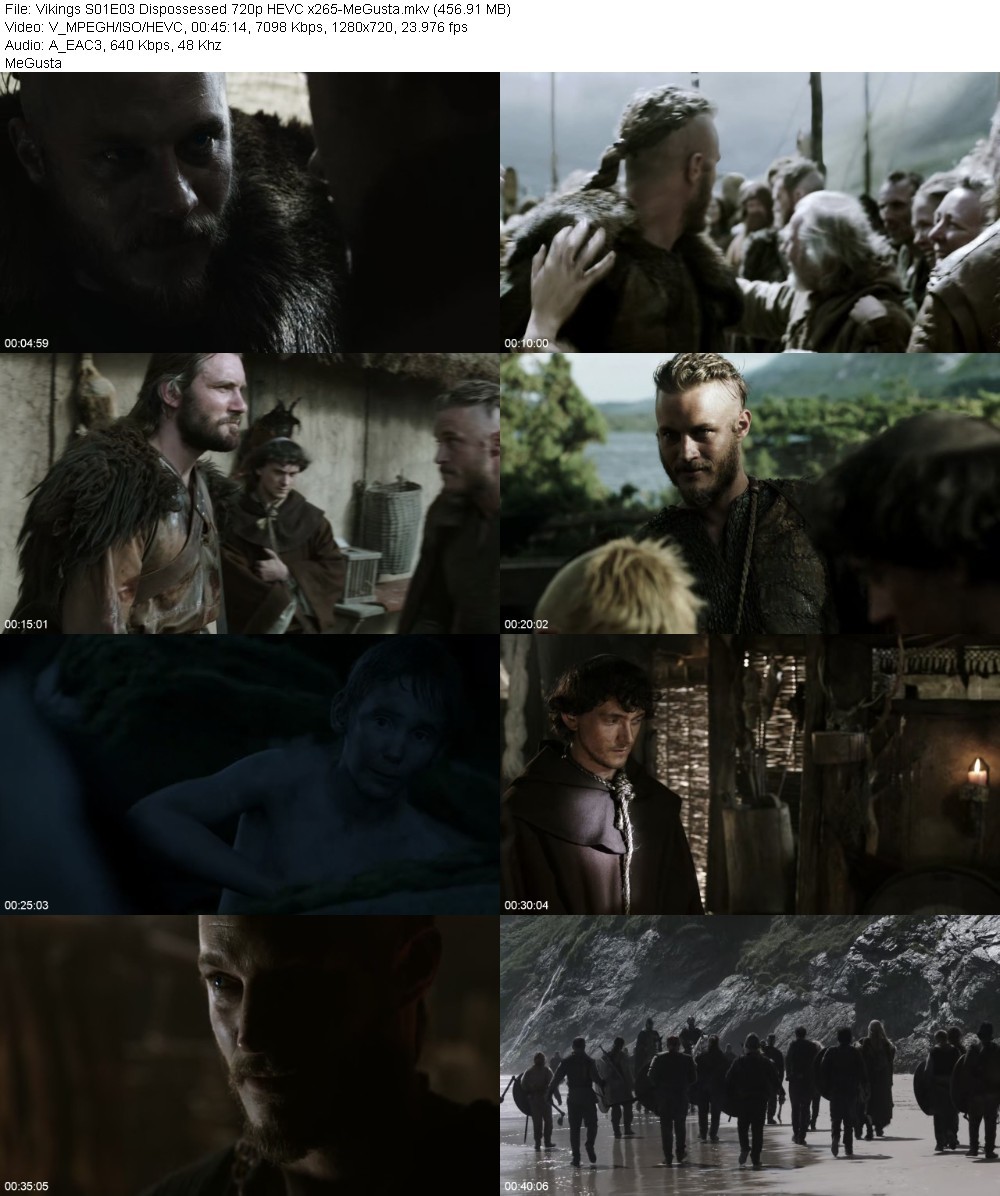 Vikings S01E03 Dispossessed 720p HEVC x265-MeGusta