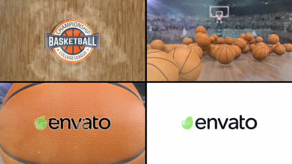 Basketball Logo Reveal - VideoHive 39551020