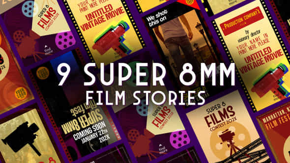 Super 8mm Stories - VideoHive 45985303