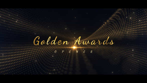 Golden Awards Opener - VideoHive 52539871