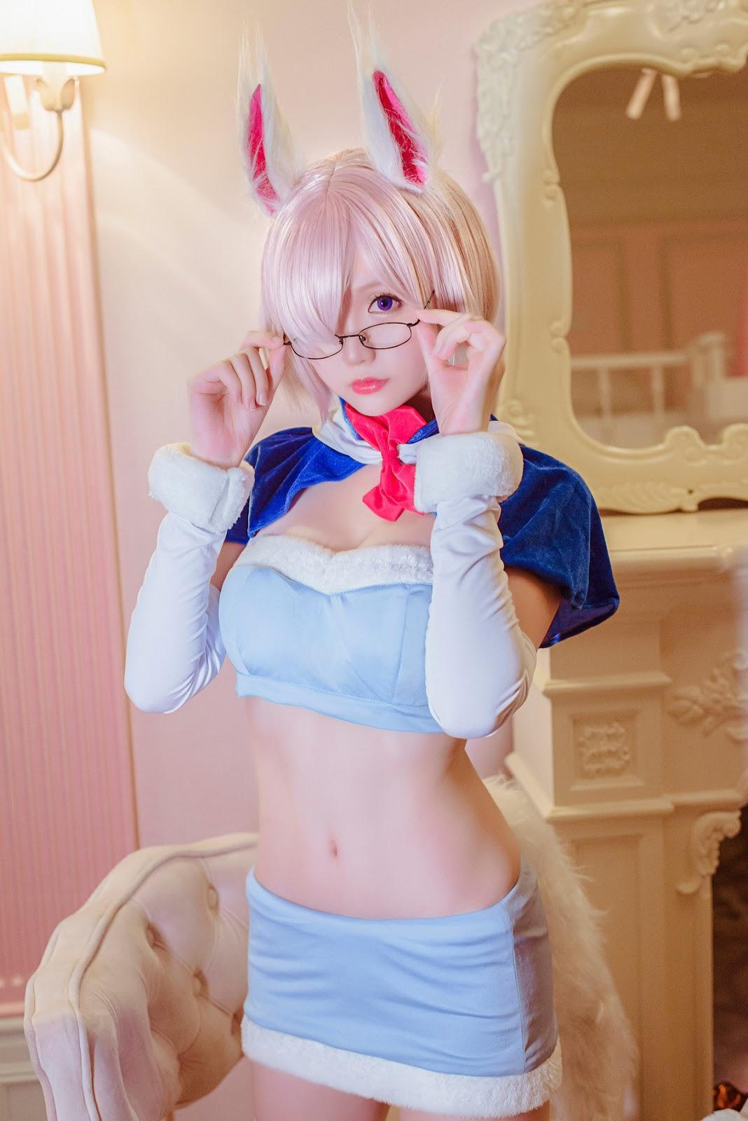 Cosplay 星之迟迟Hoshilily 玛修芙芙(8)