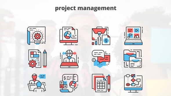Project Managment - Thin Line - VideoHive 23454771