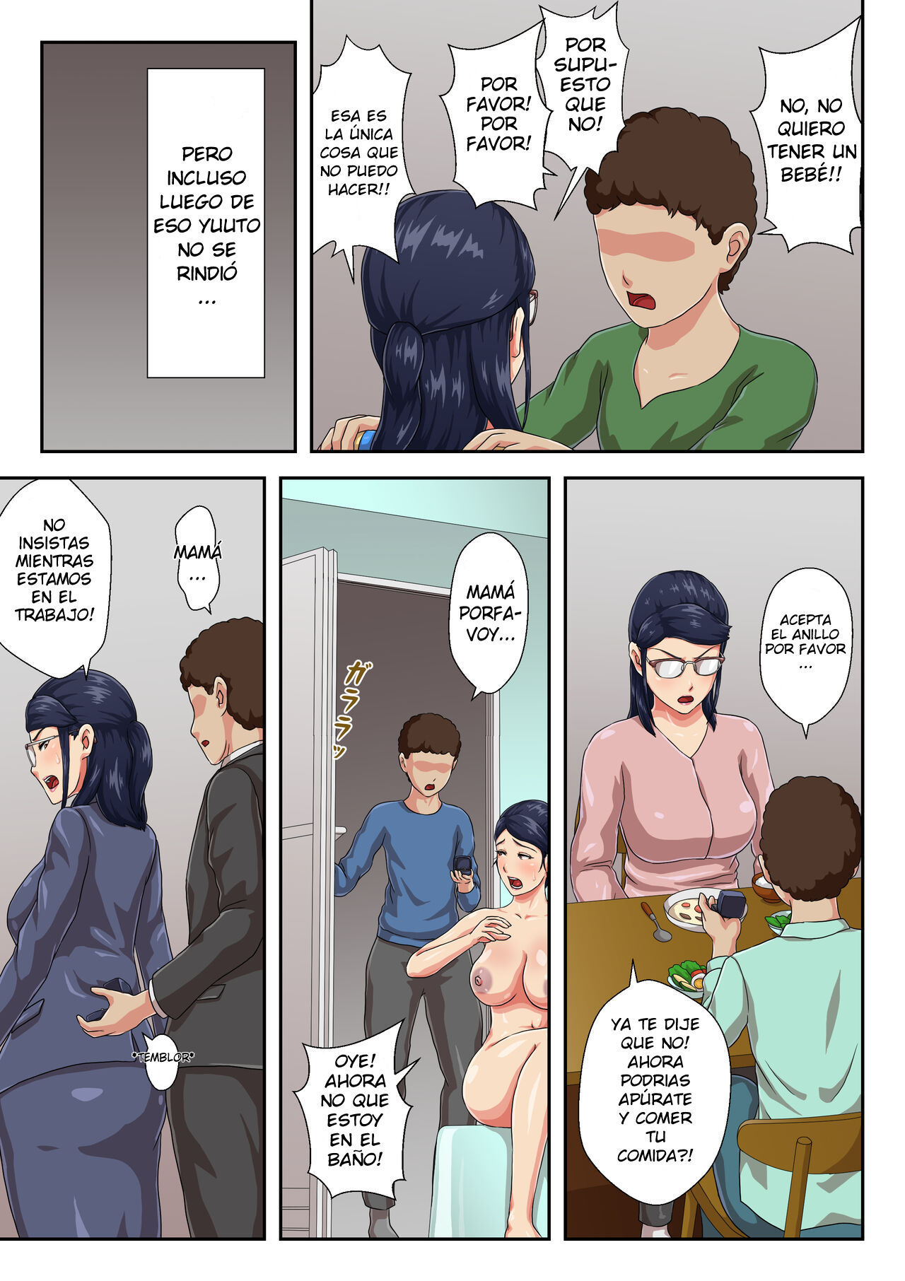 [Kumo no Ito] Zoku Onnajoushi wa Ikiwakareta Haha  Mi Jefa Es Mi Madre De La Cual Me Separaron 2  [Spanish] [Santi-Sama Traducciones]
