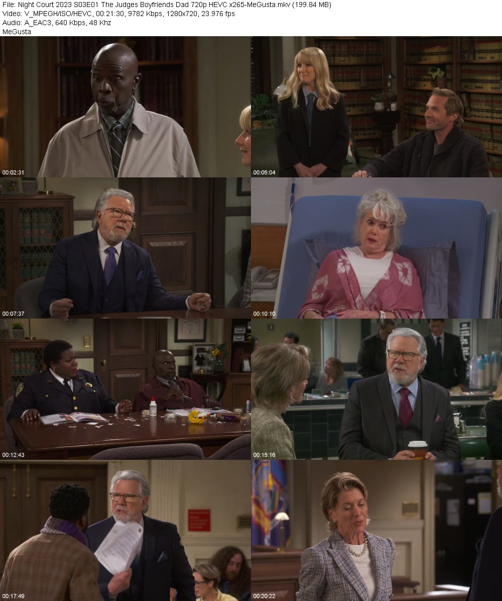 Night Court 2023 S03E01 The Judges Boyfriends Dad 720p HEVC x265-MeGusta