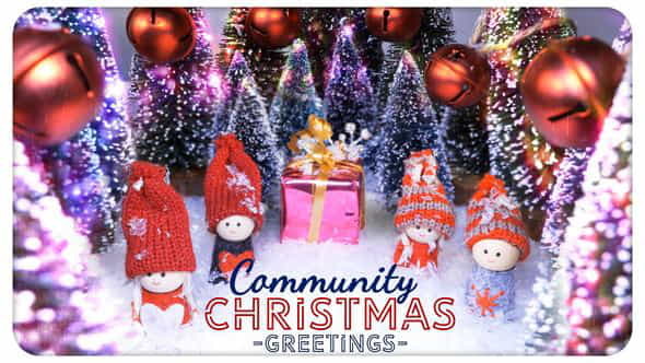 Community Christmas Greetings - VideoHive 22701411