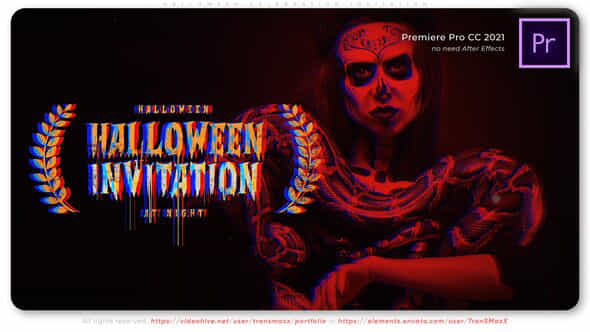 Halloween Celebration Invitation - VideoHive 39872890
