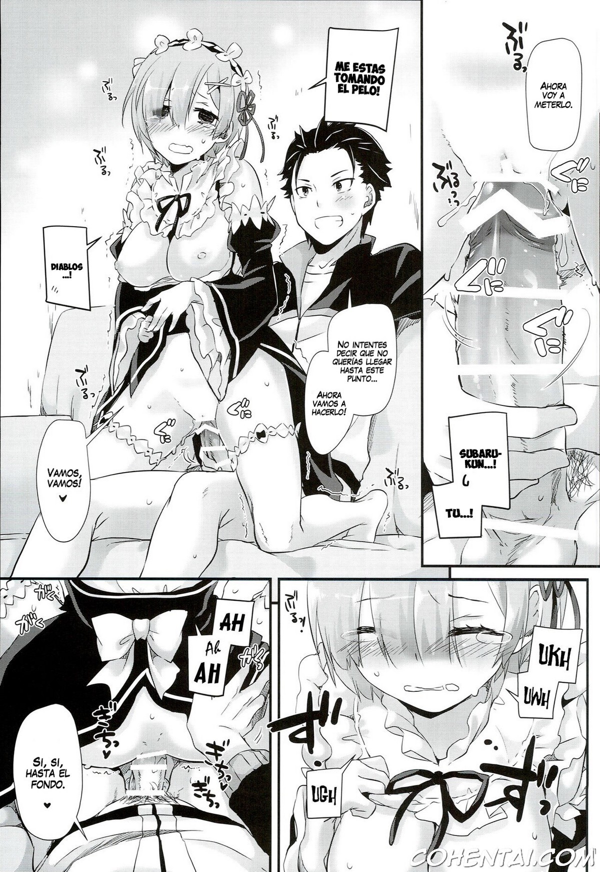 D.L. action 109 (Re:Zero Kara Hajimeru Isekai Seikatsu) xxx comics manga porno doujin hentai español sexo 