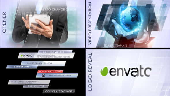 Clean Corporate Package - VideoHive 10922241