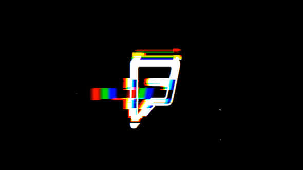 Glitch Logo Intro - VideoHive 35539202