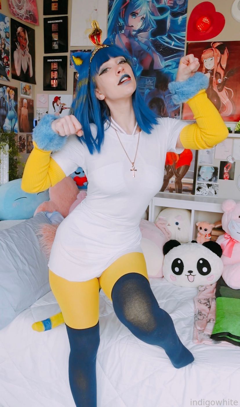 Indigo White - Ankha