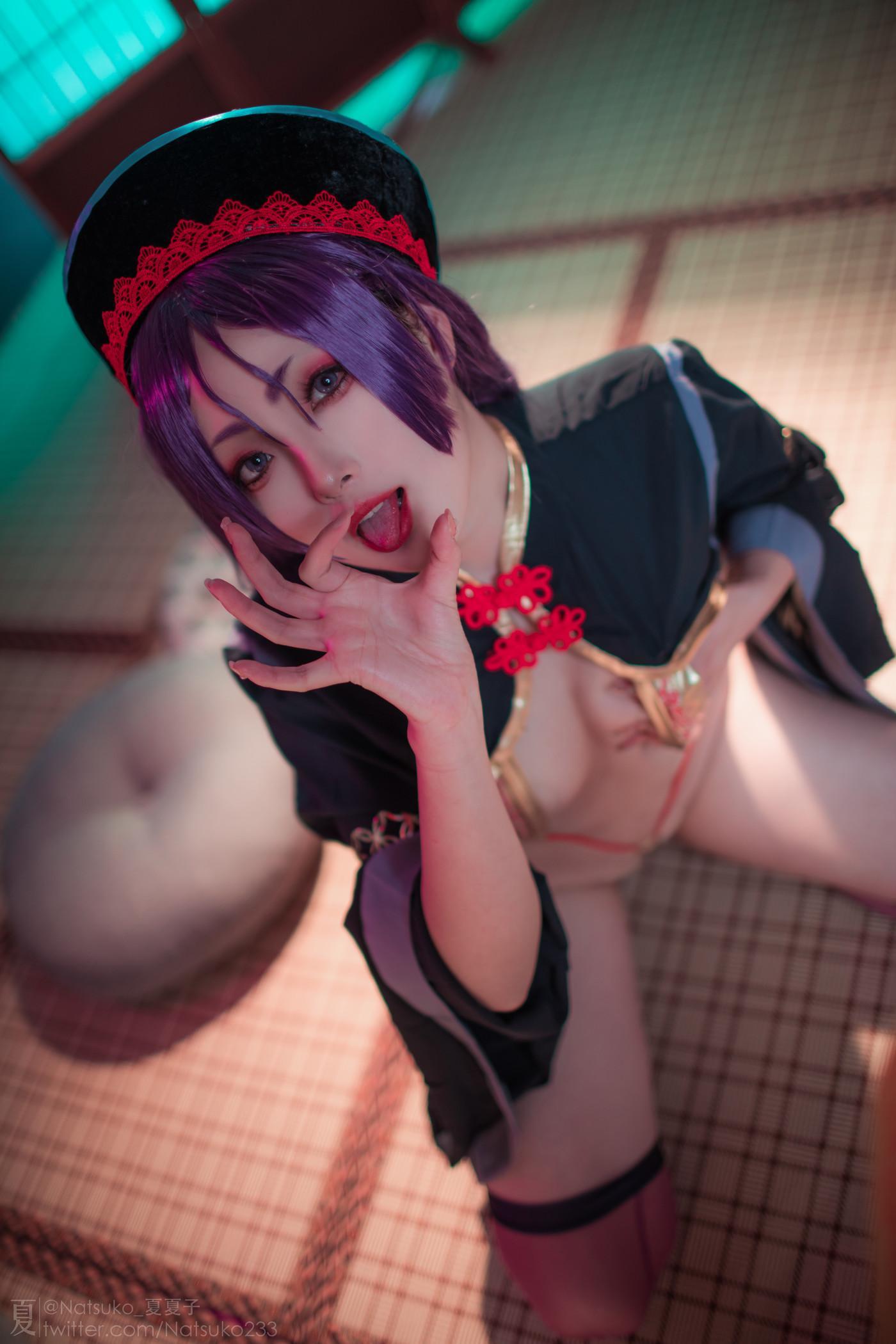 Cosplay Natsuko夏夏子 源赖光 僵尸同人(33)