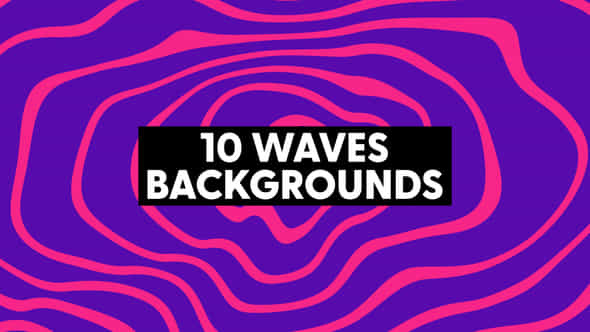 Waves Backgrounds - VideoHive 47958978