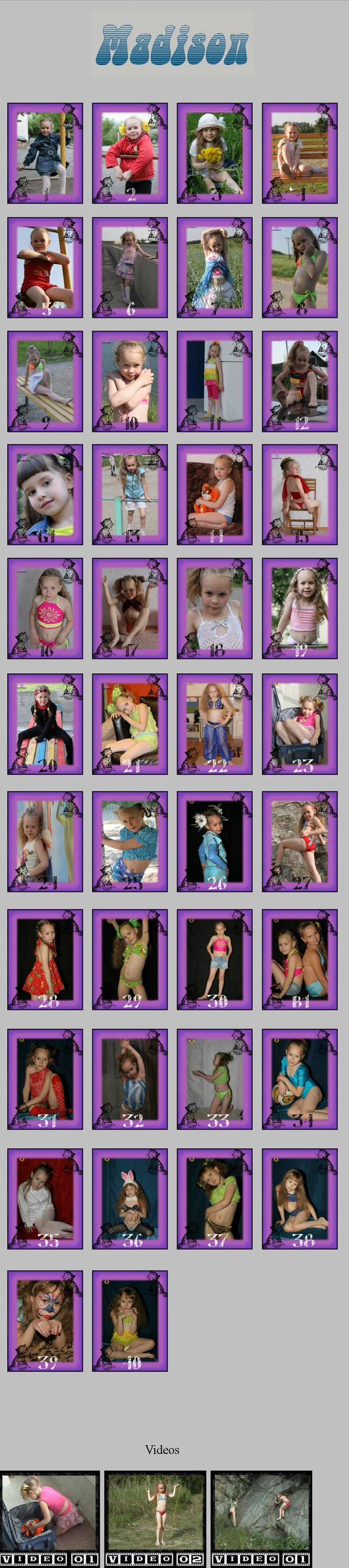 Shadowkittens - Madison Model (sets 01-55, 3 vids)