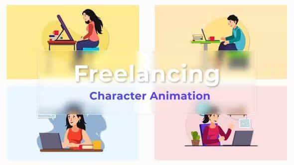 FreelancingPremiere Pro Character - VideoHive 39671933