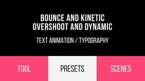 BounceDynamic Text Animations - VideoHive 19691145