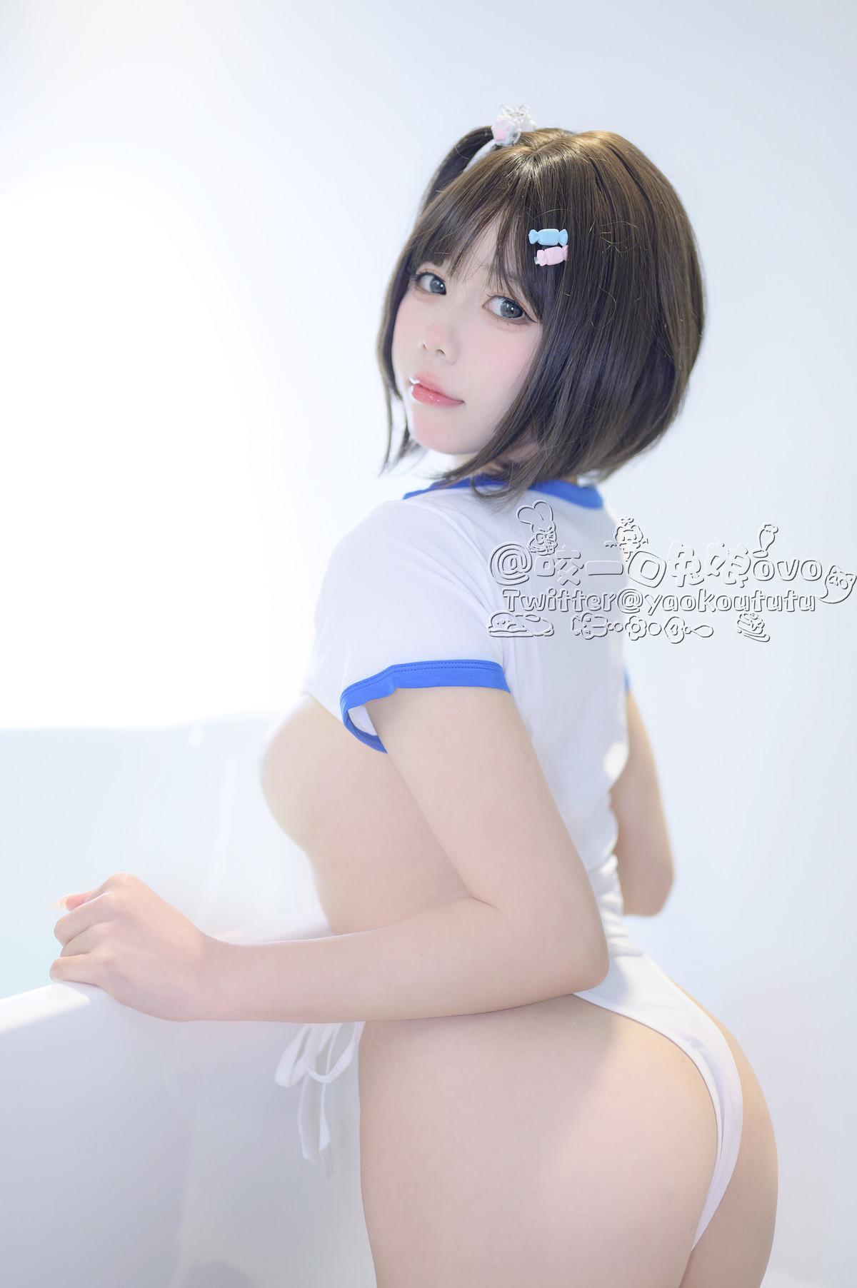 Cosplay 黏黏团子兔 纯白欲缸(20)