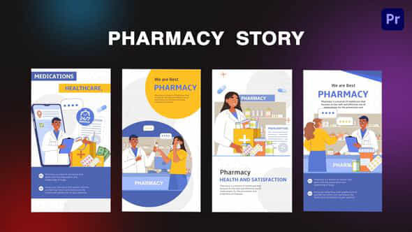 Pharmacy Instagram Story - VideoHive 44600519