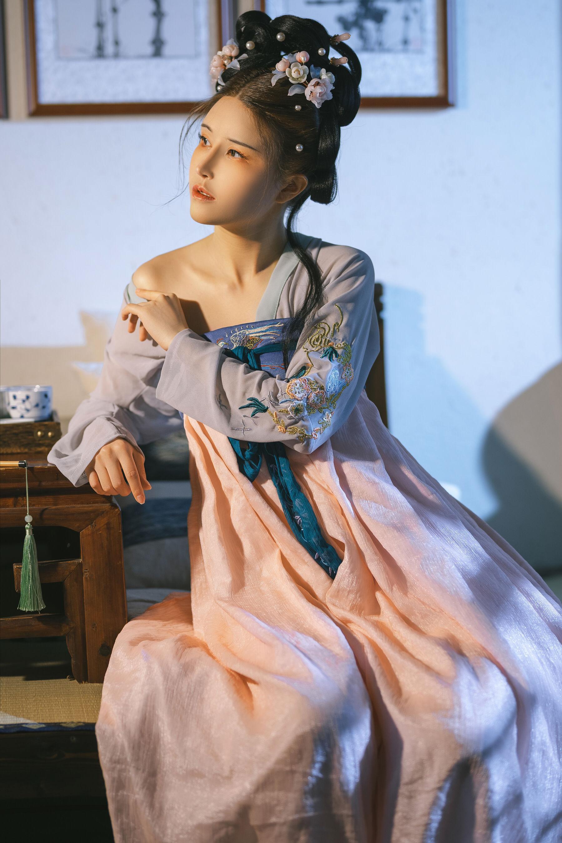 国模套图 鹿八岁《汉服》(8)
