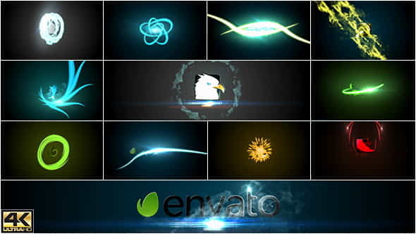 Fast Smoky Streaks Logo Sting - VideoHive 19411780