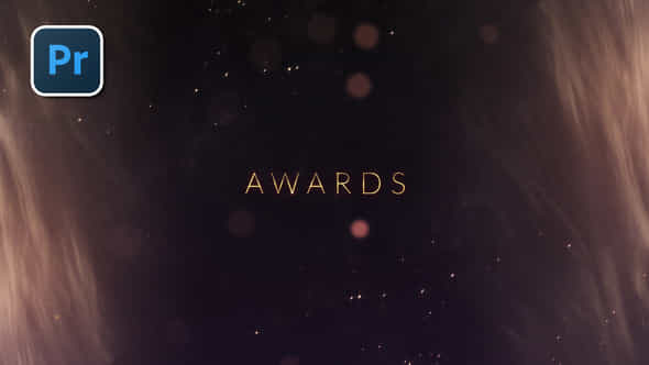 Lux Award Gold Titles 2 Premiere Pro - VideoHive 52583547